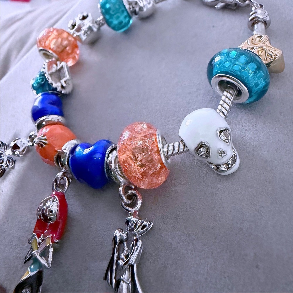 Sally Nightmare Before Christmas Bead Charm Fits Snake Chain Bracelet